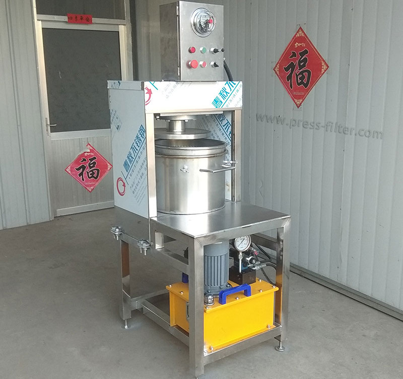 stainless steel hydraulic oil press