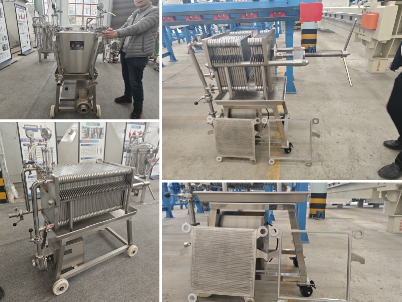 stainless steel filter press