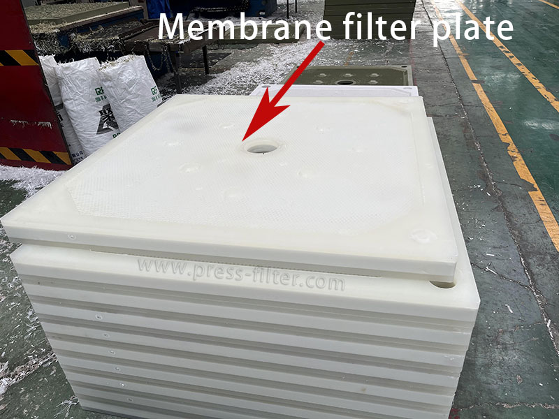 membrane filter plate