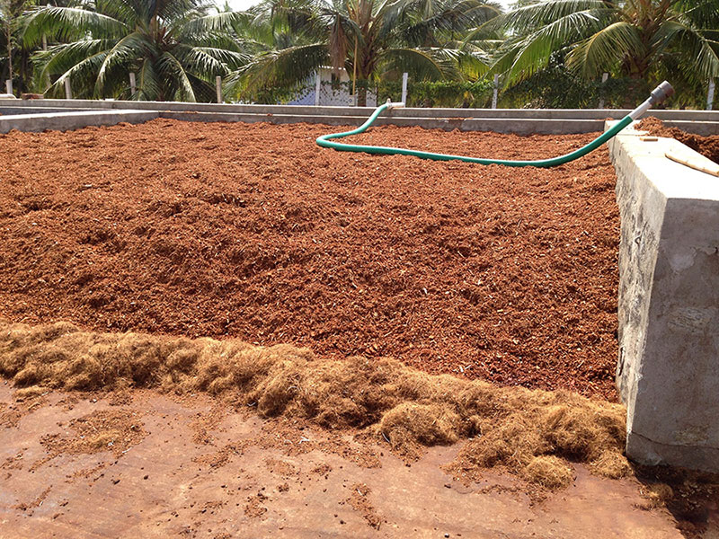 Coconut peat