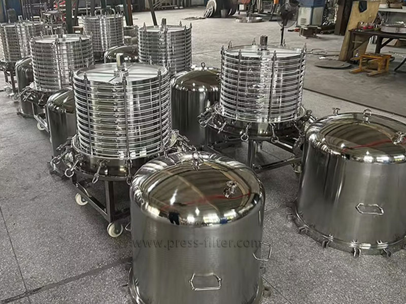 Stainless steel laminated filter 